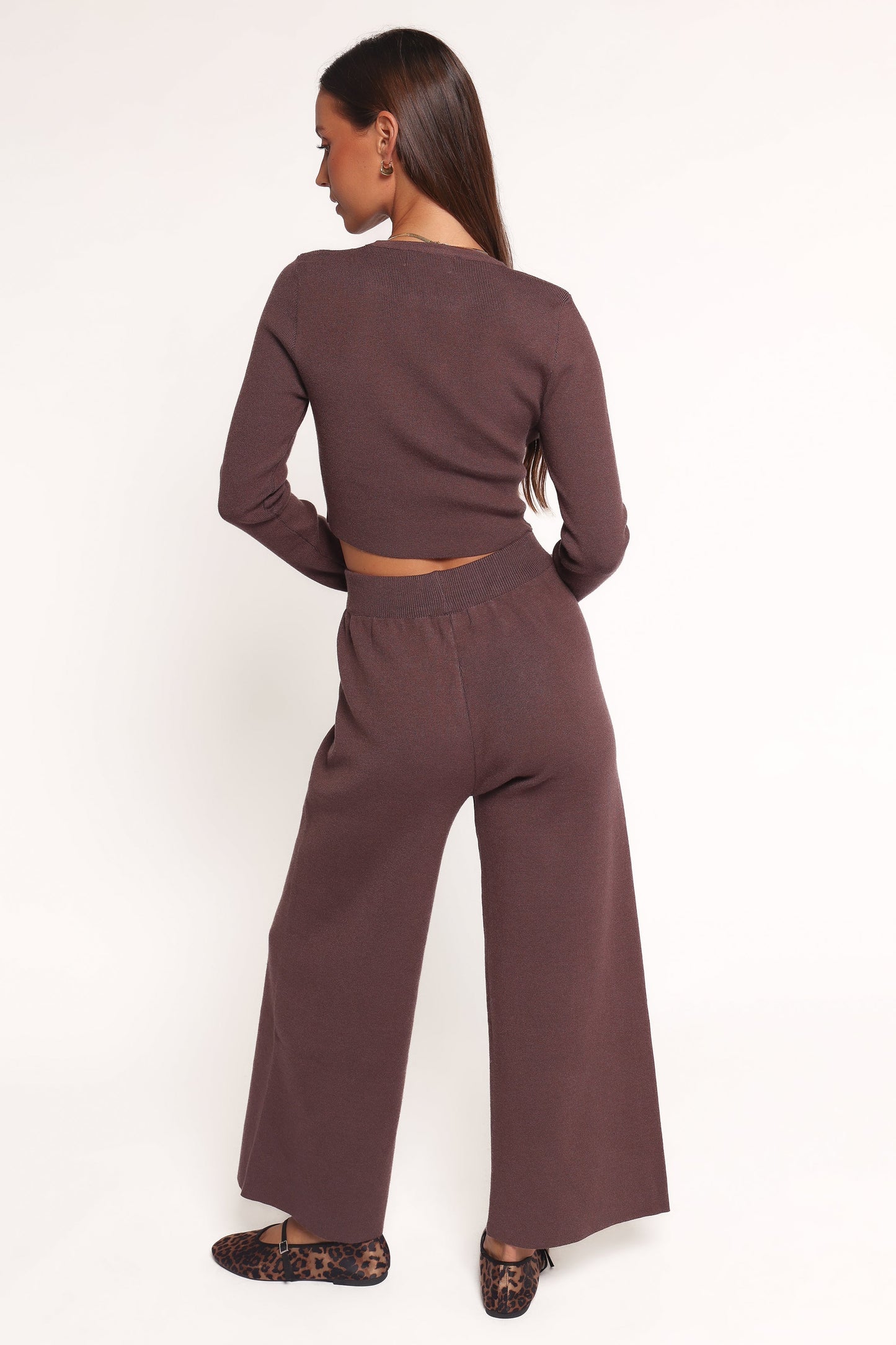 Ayers Long Sleeve Set Chocolate Brown