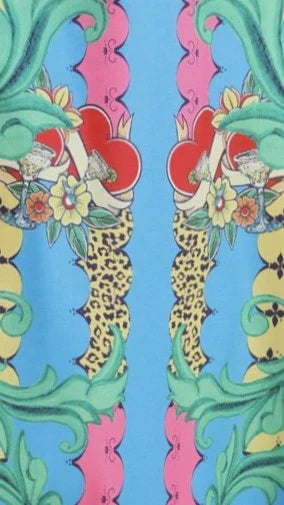 Azure Maxi Dress Tropical Rio