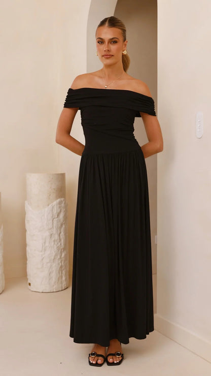 Manalla Maxi Dress Black