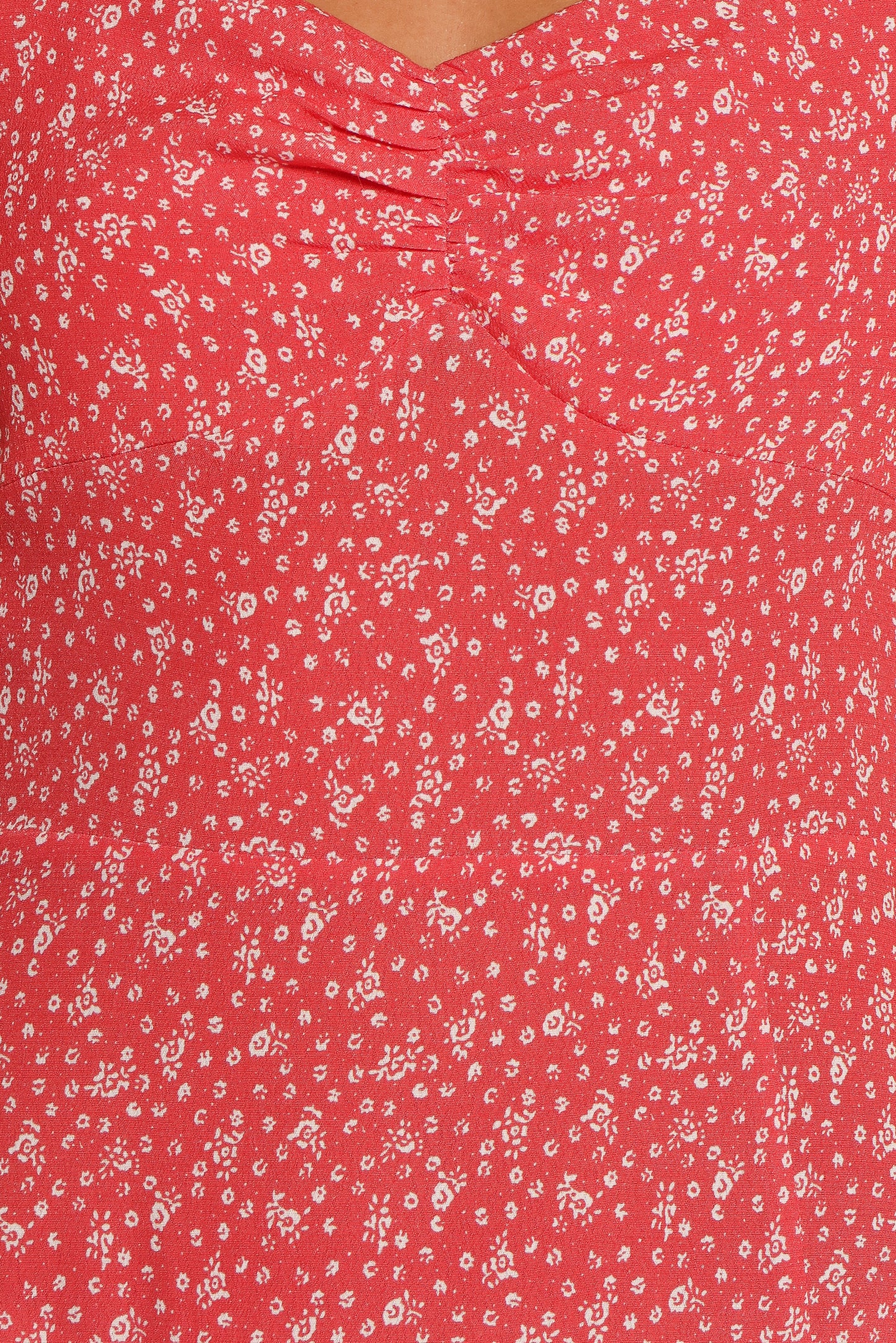 Franklin Dress Red Floral