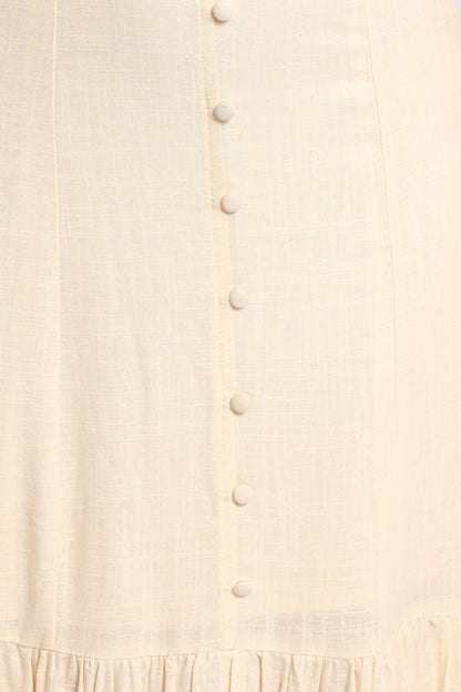 Brisa Maxi Dress Cream