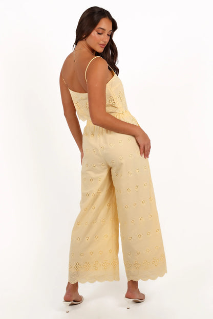 Clementine Pant Set Honeysuckle Yellow
