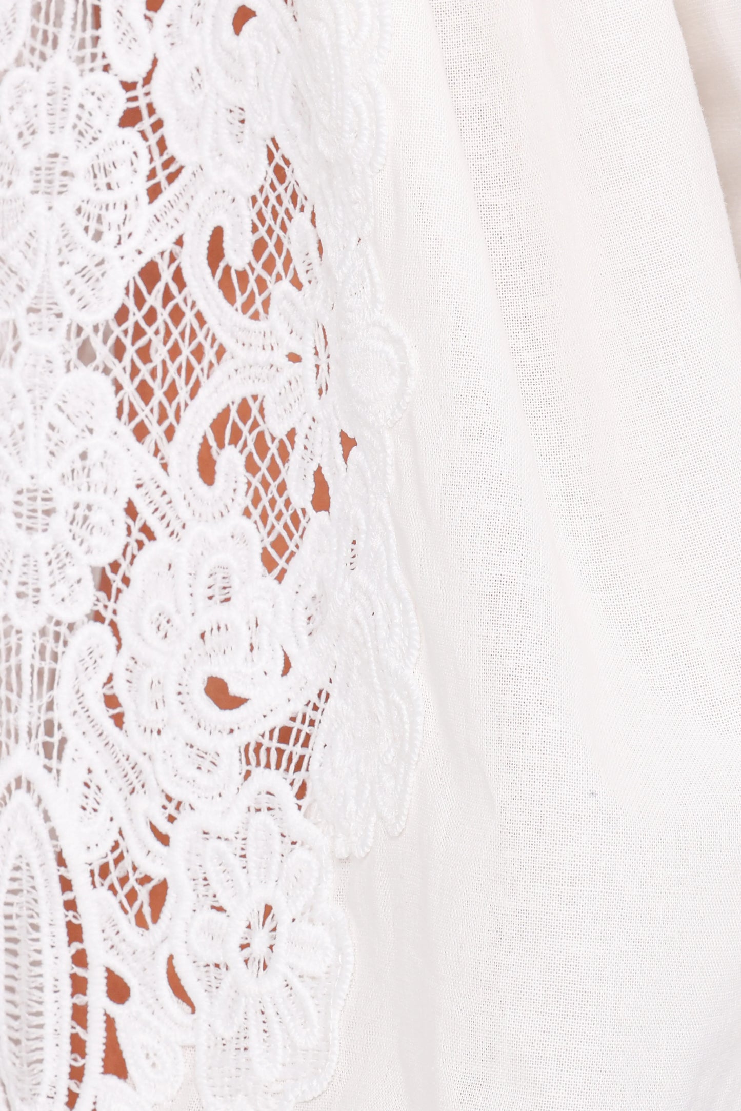 Angelica Long Sleeve Top White