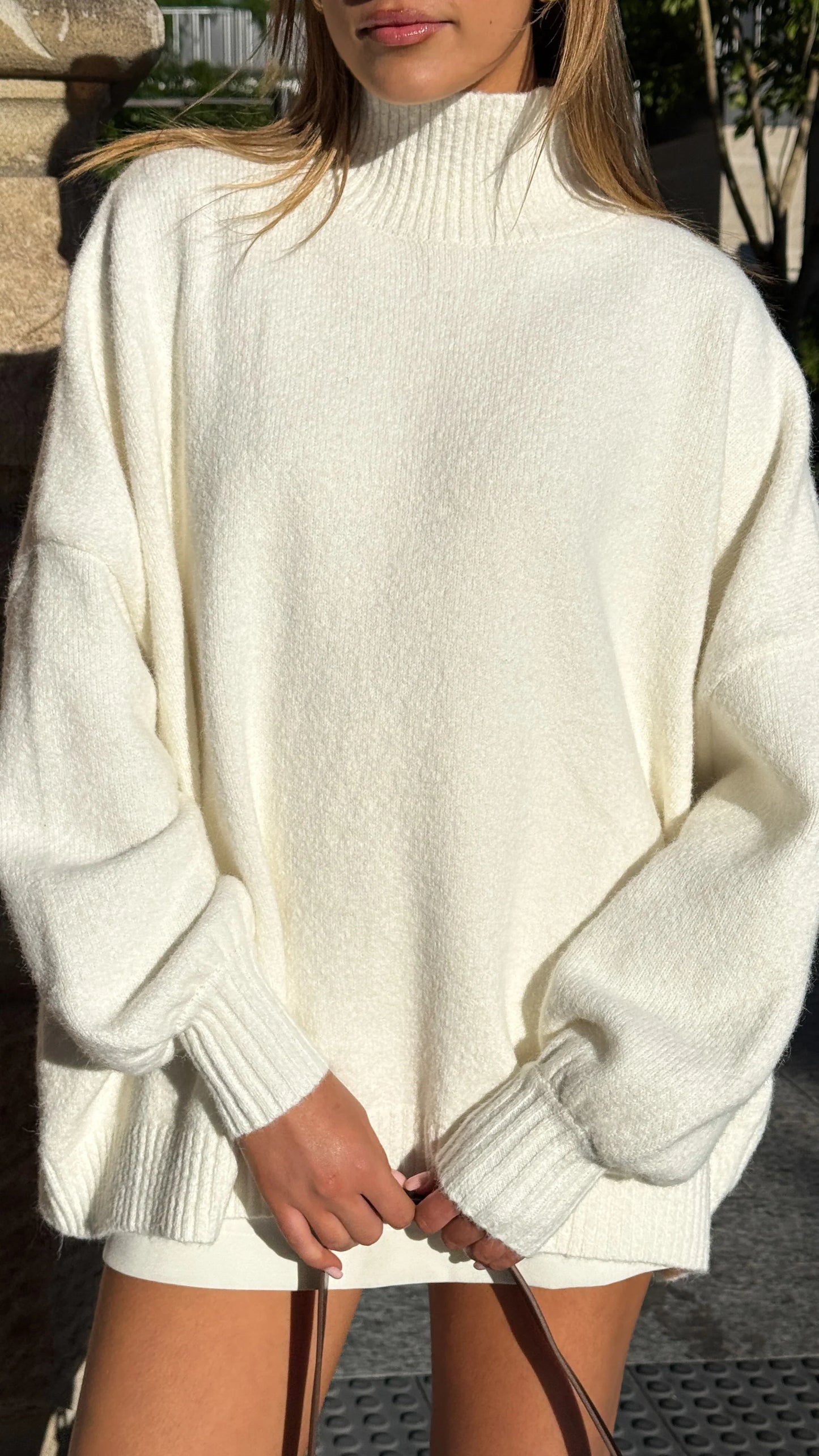 Harita Knitted Sweater White