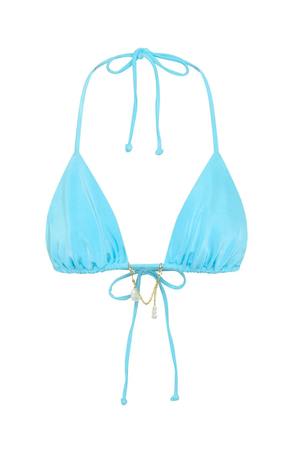 Lagoon Coast Bikini Top Caribbean Pearl