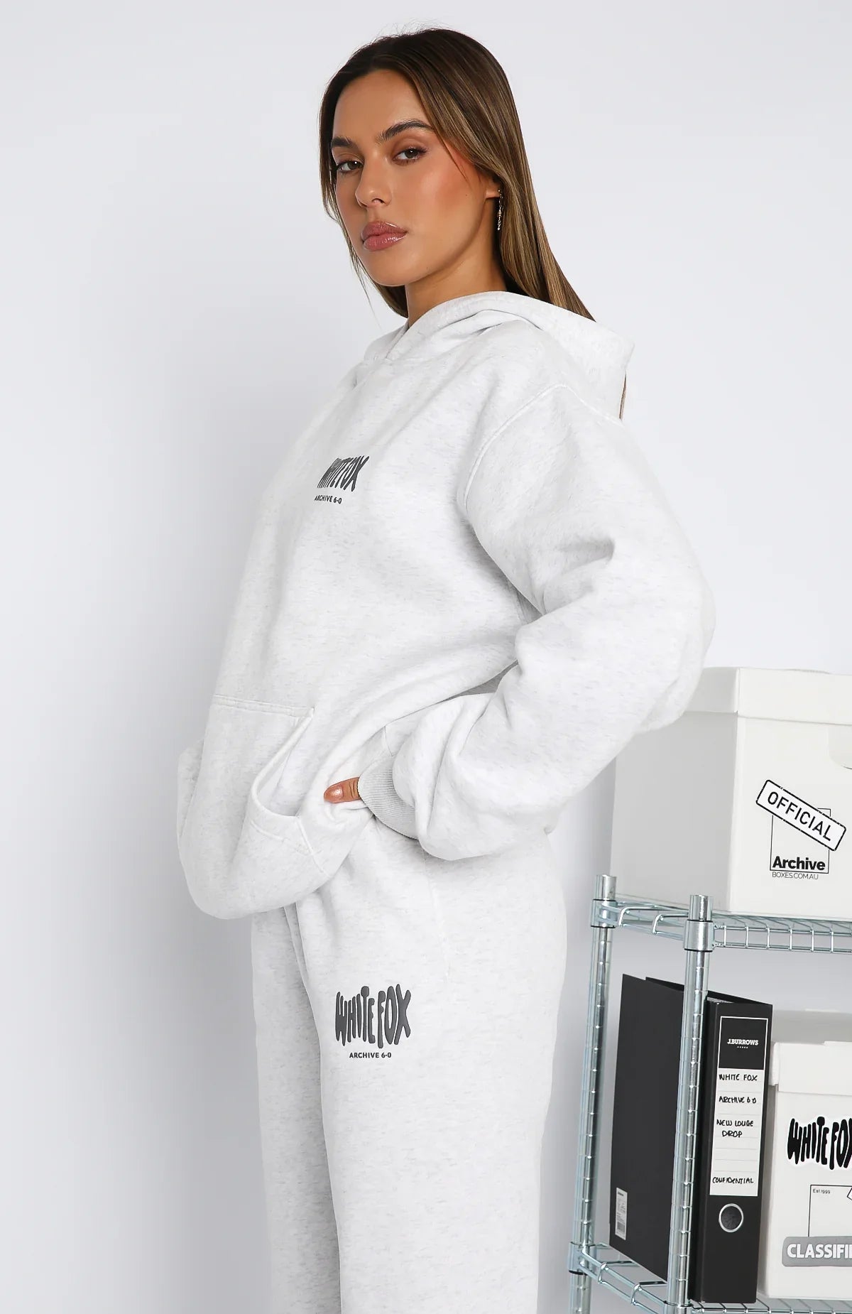 Archive 60 Oversized Hoodie Haze