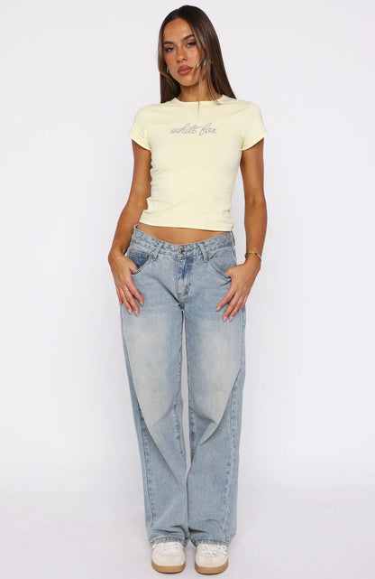 The Original Baby Tee Lemon