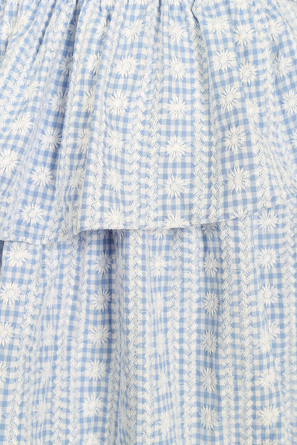 Cora Midi Dress Blue