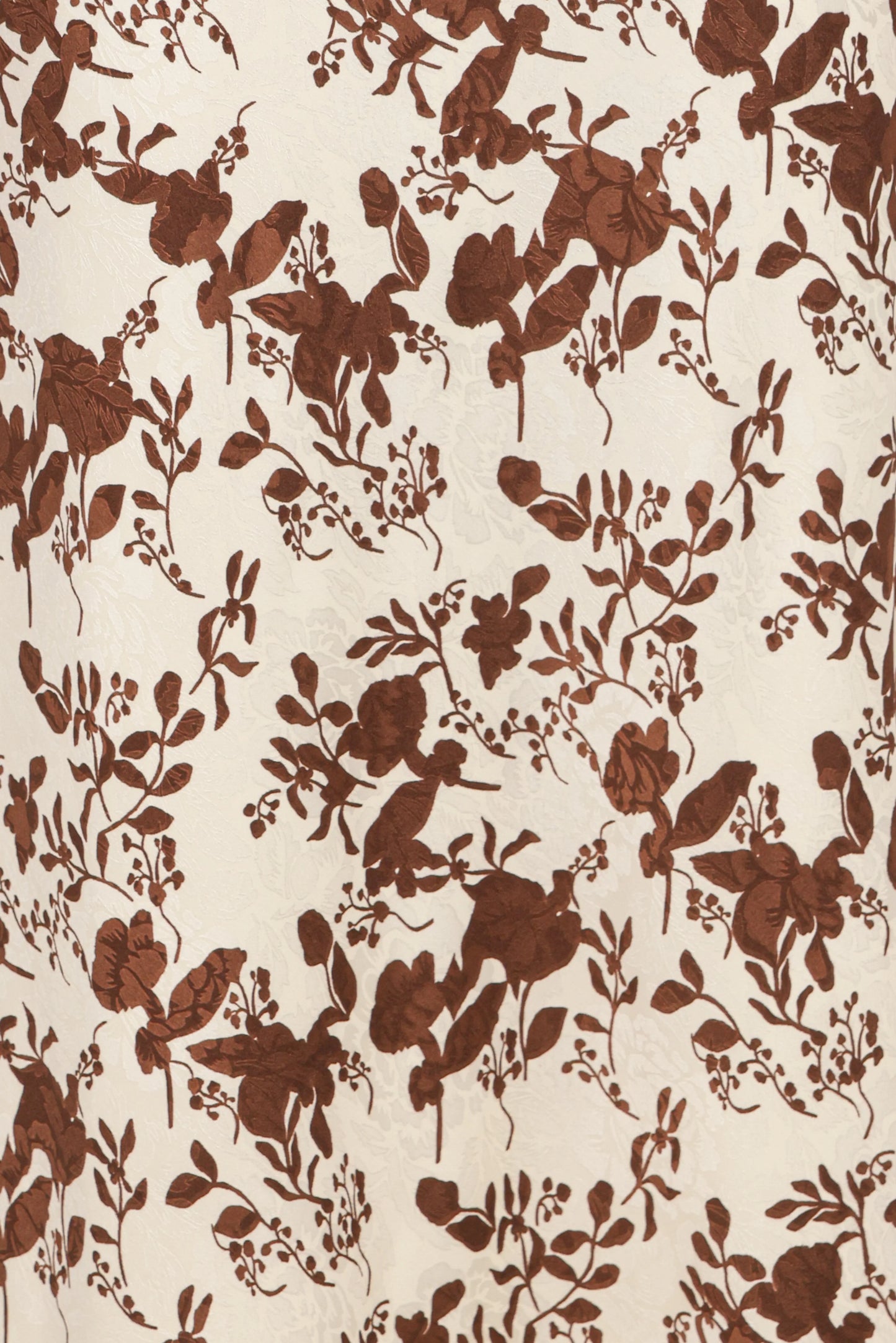 Noemi Maxi Dress Brown Floral