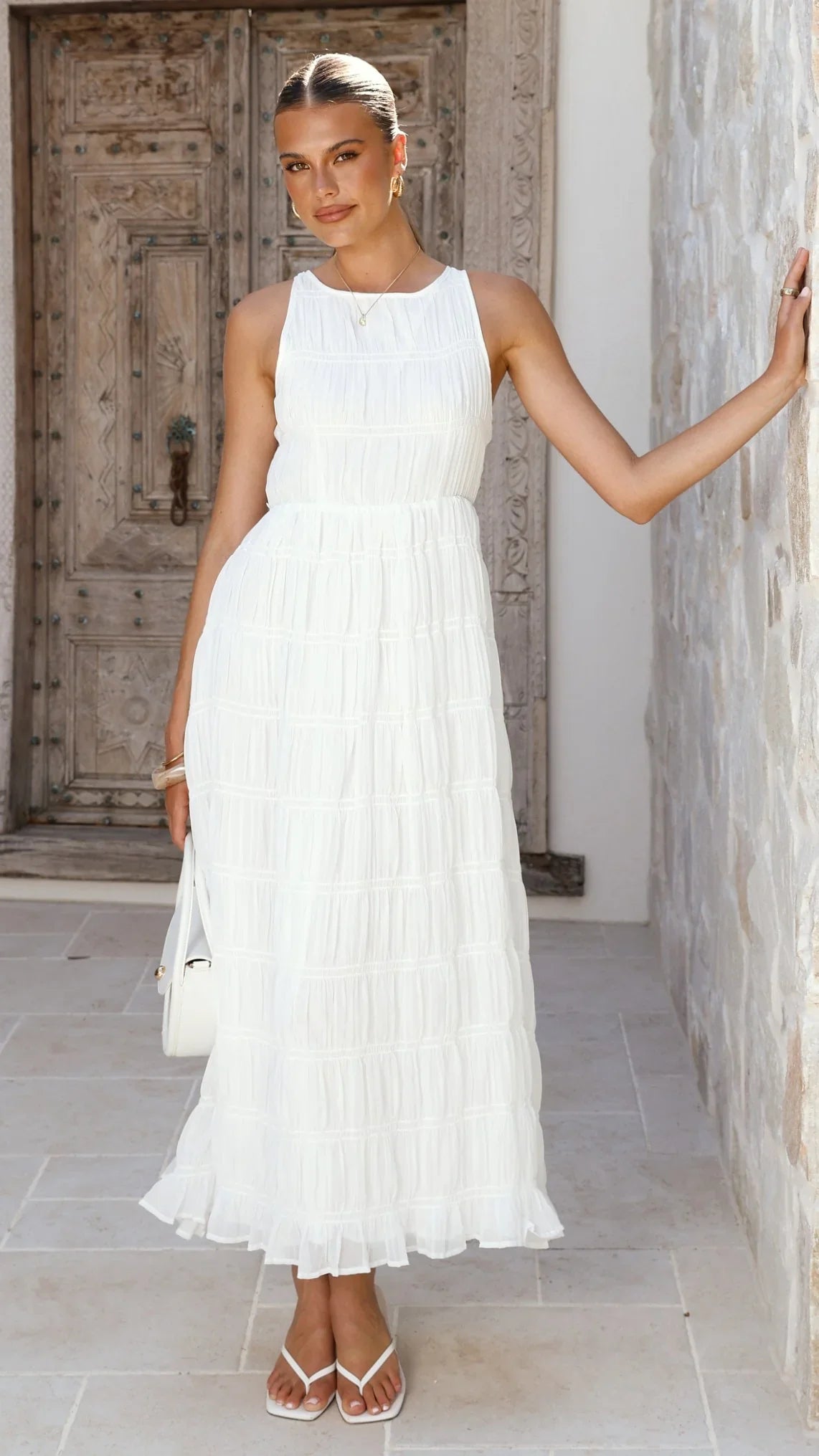 Lassie Maxi Dress White