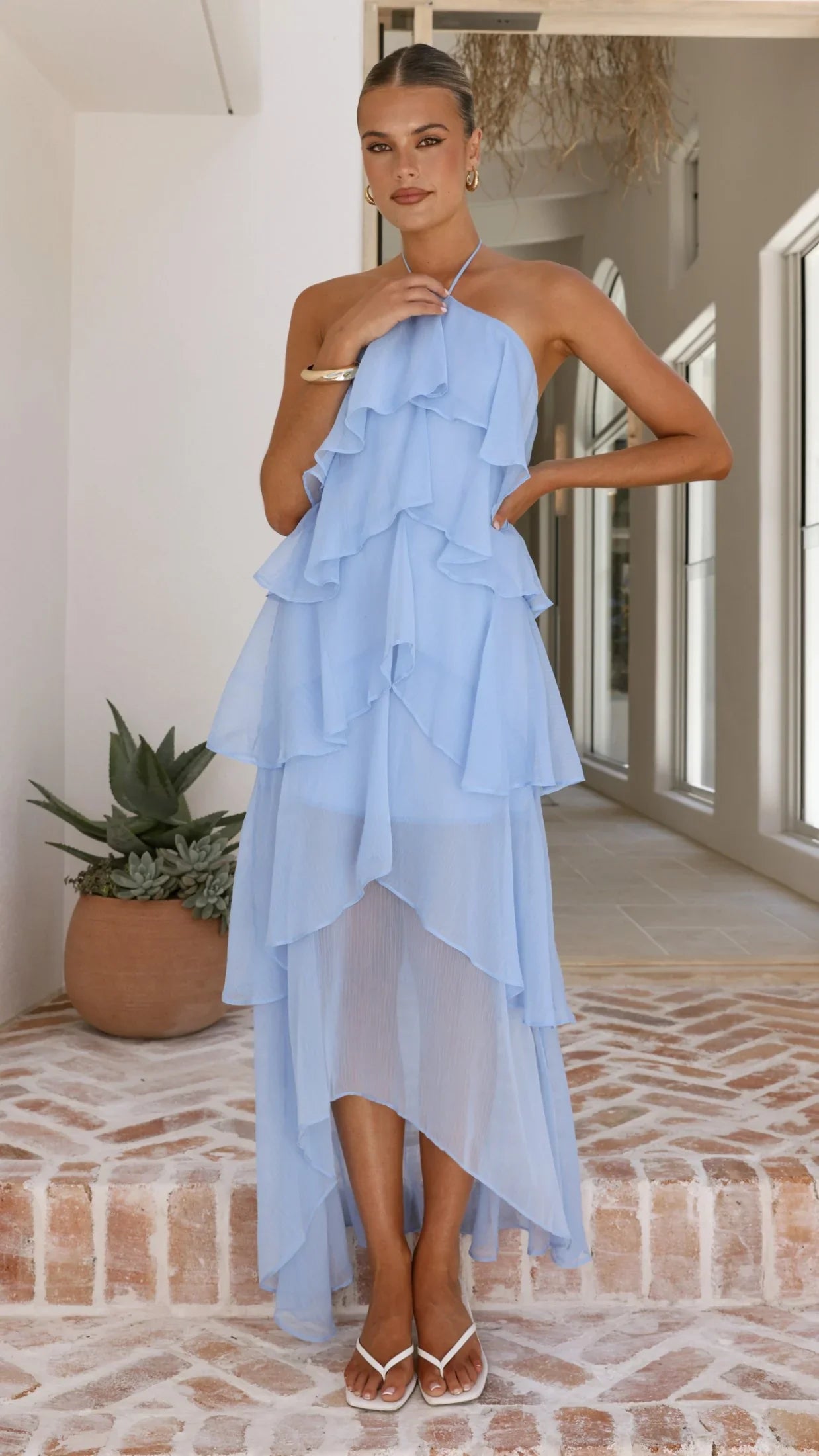 Soho Maxi Dress Blue