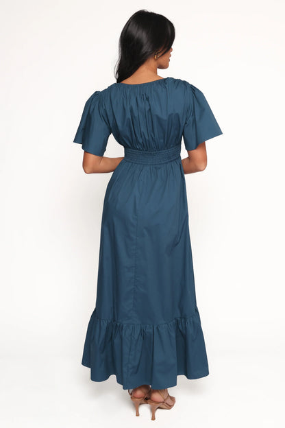 Tessa Maxi Dress Blue