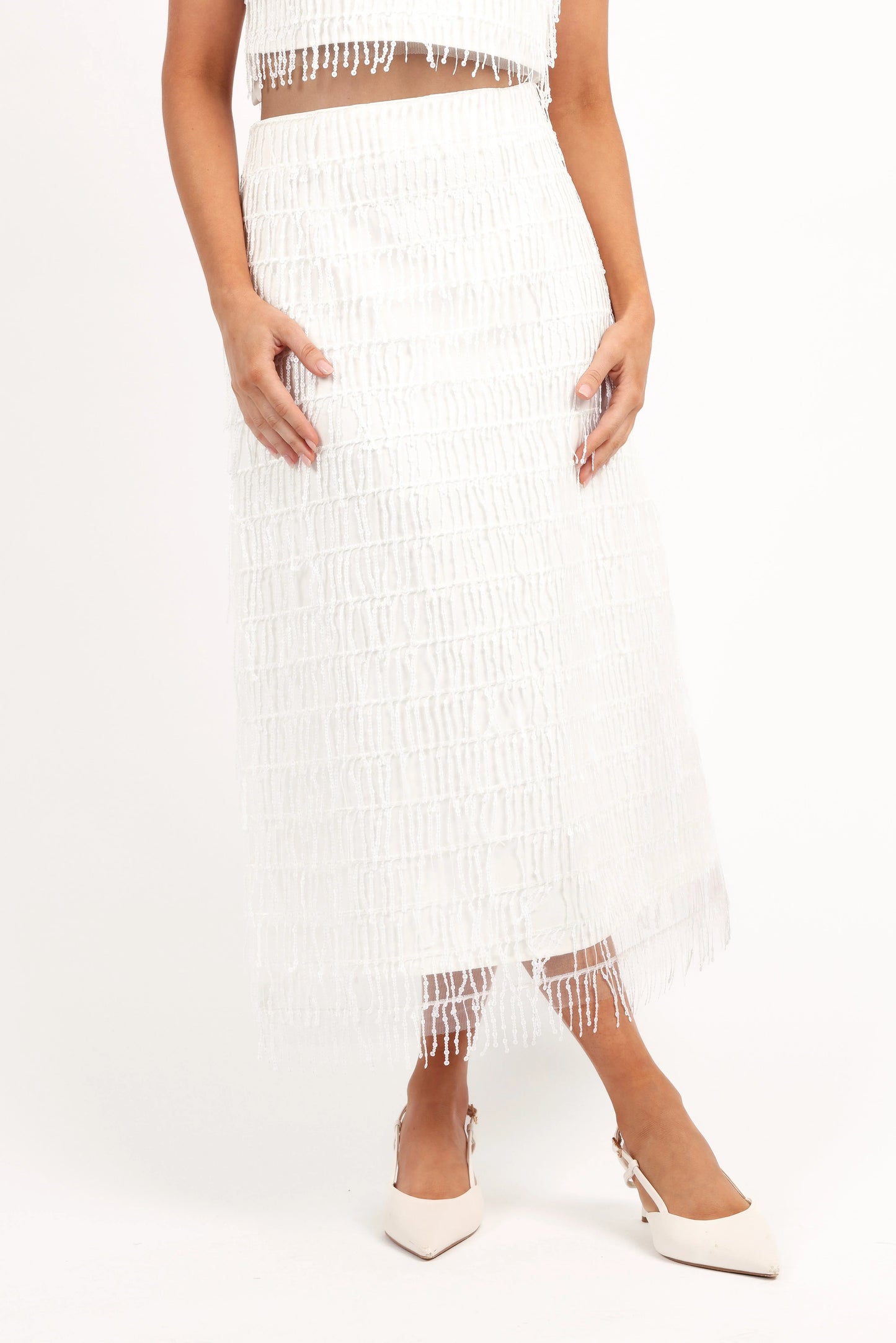 Allure Two Piece Set White