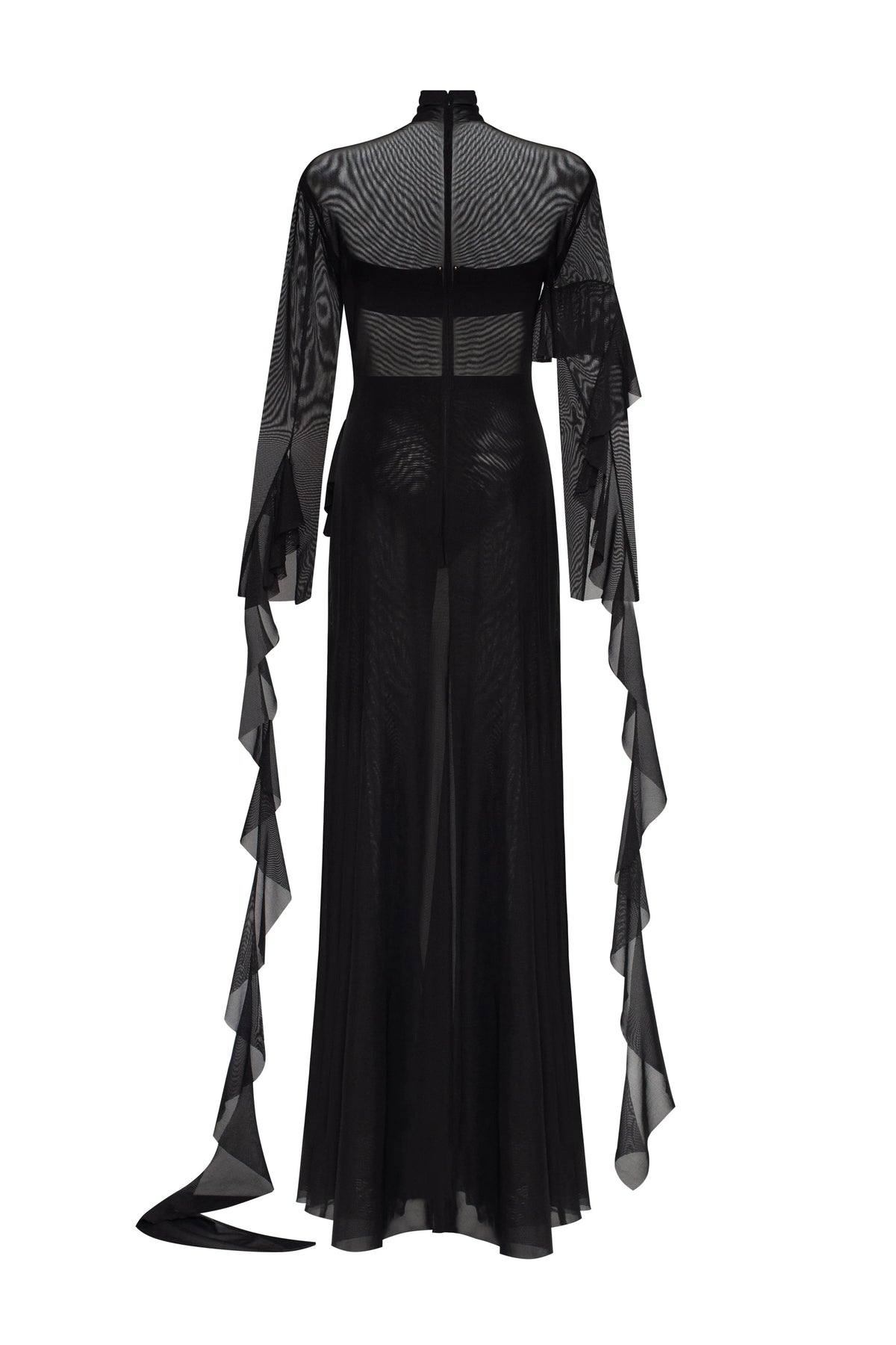 Chic sheer co ord set in black Xo Xo