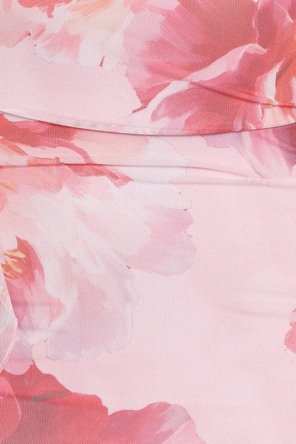 Chiara Maxi Dress Pink Peony