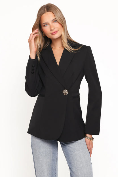 Leo Blazer Black