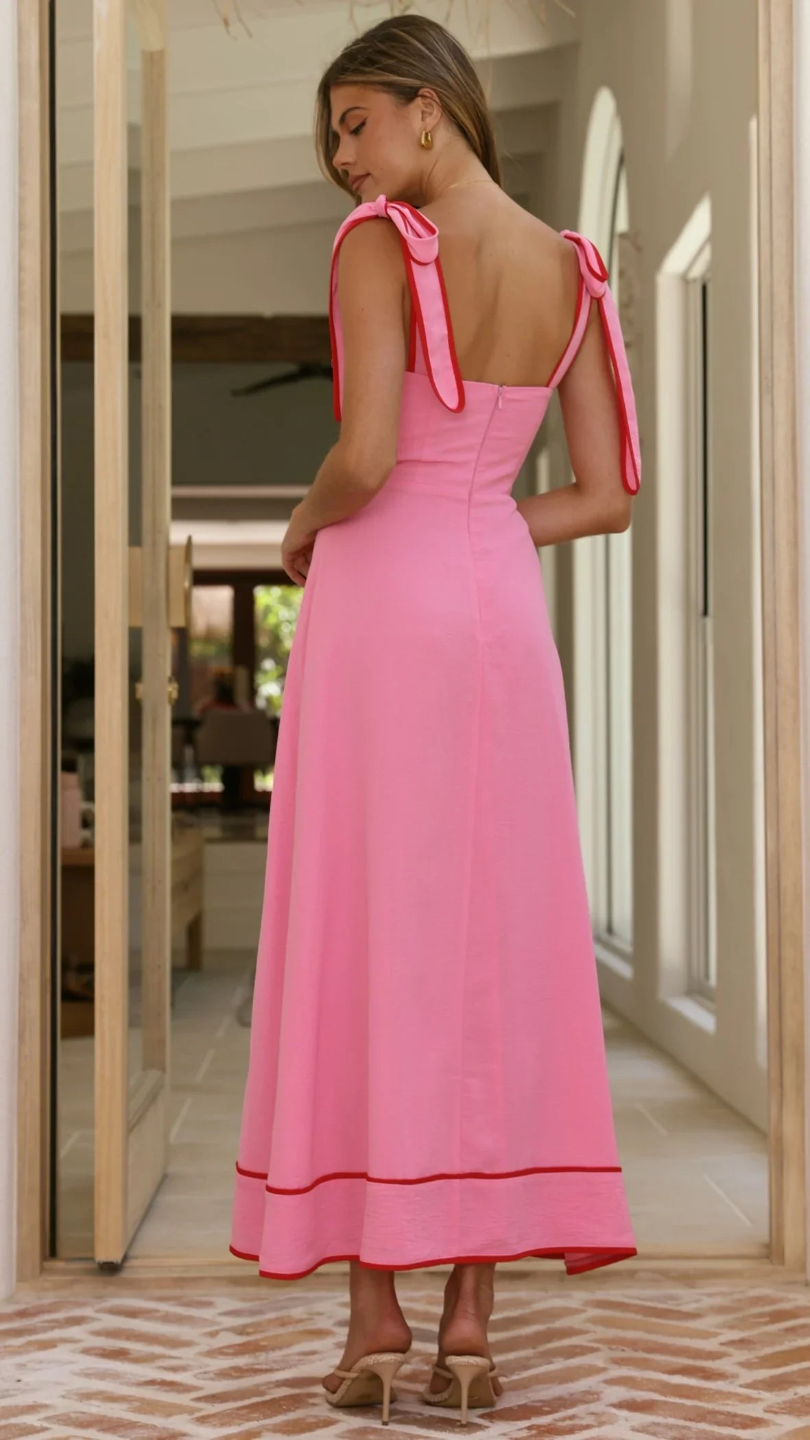 Beverly Maxi Dress Pink