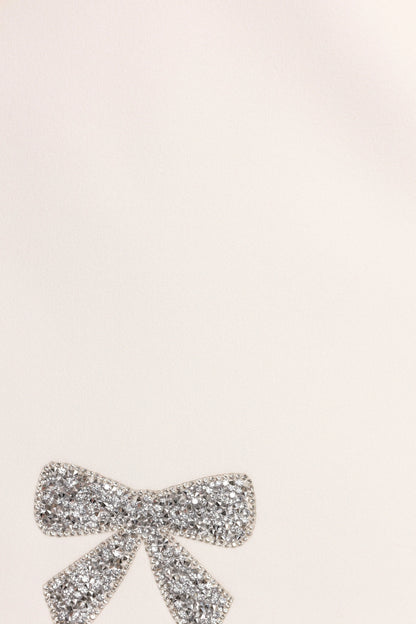 Maizie Mini Strapless Dress Off White