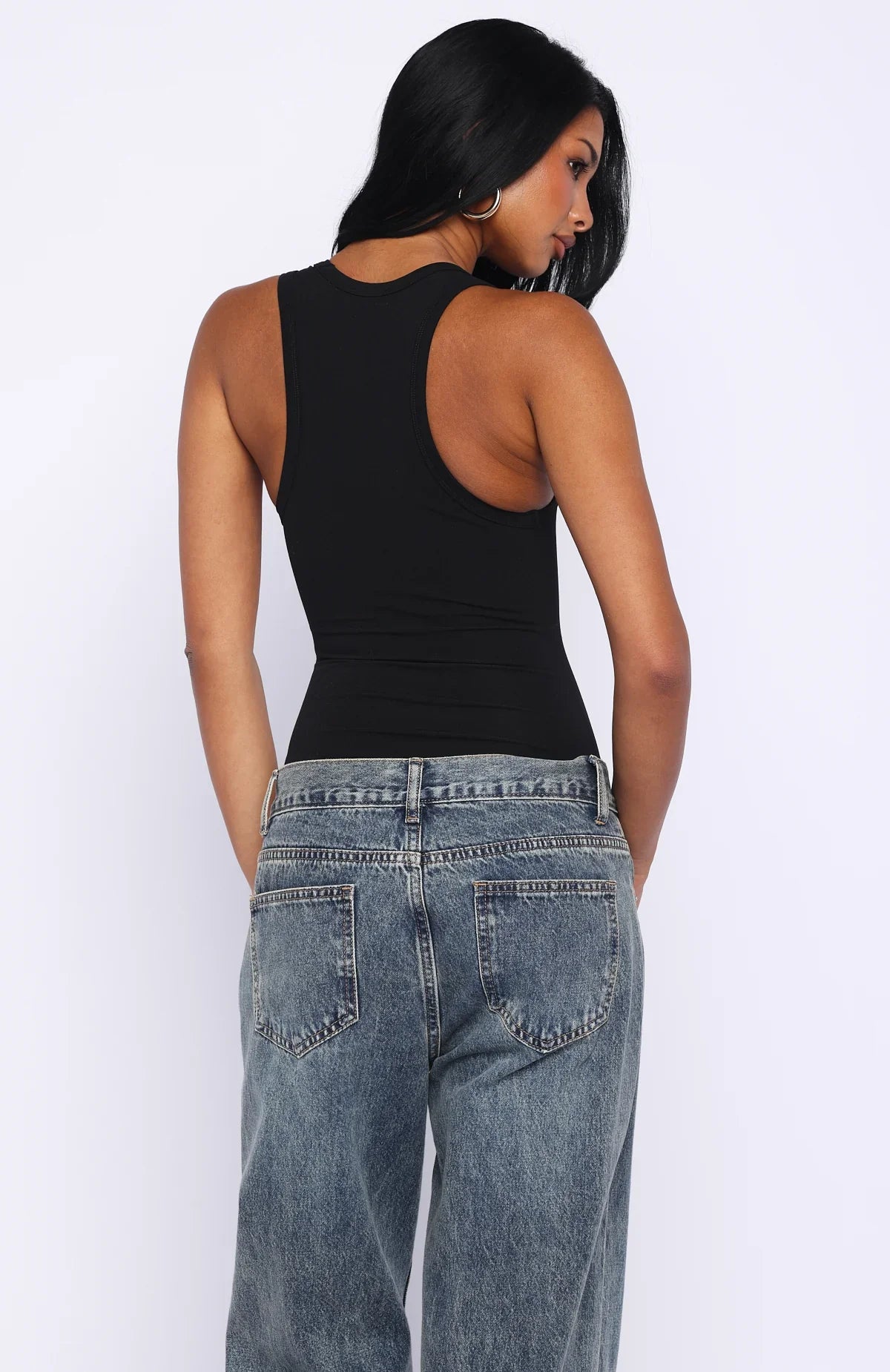 Lights Down Low Bodysuit Black