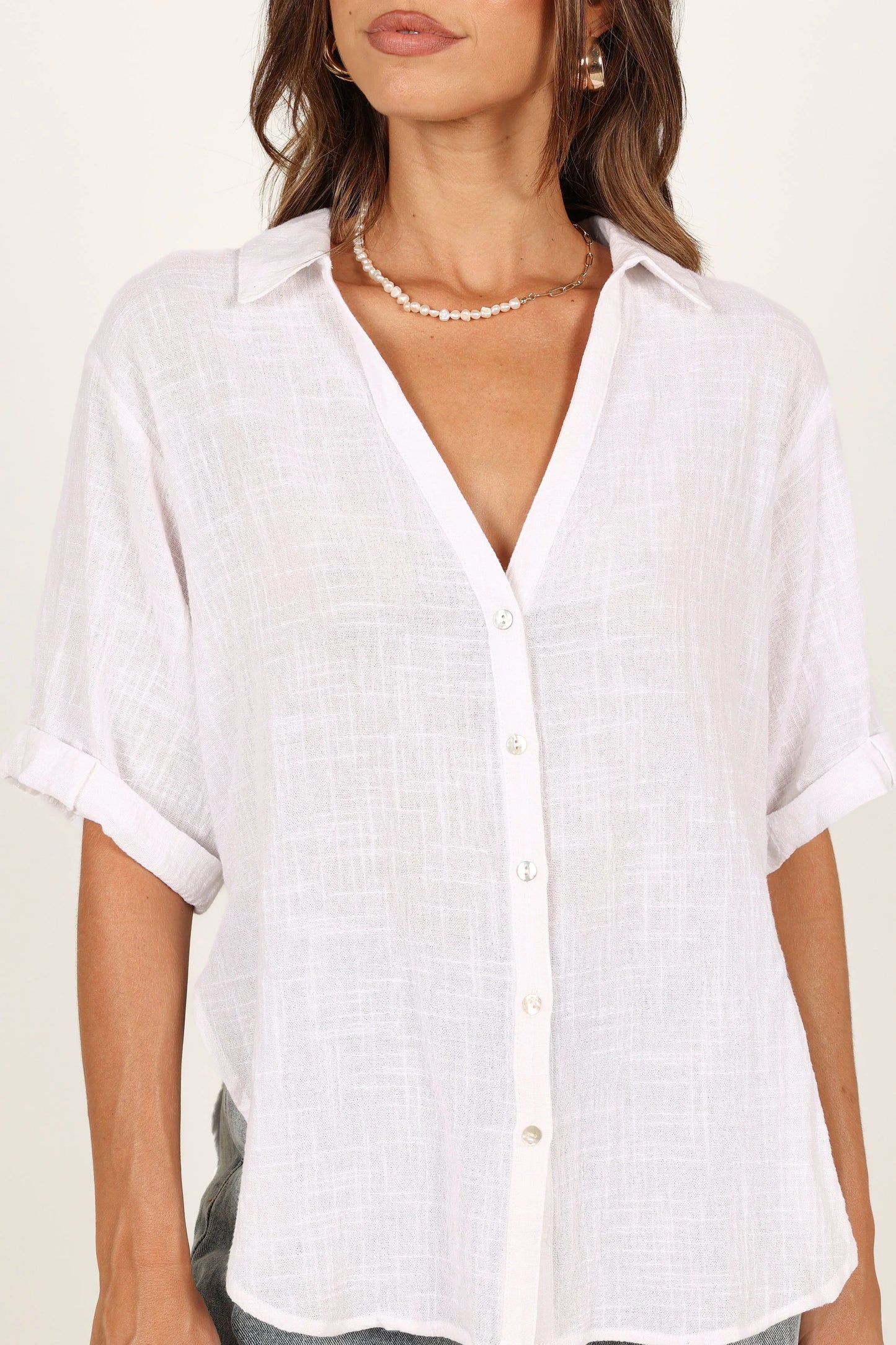 Dion Top White
