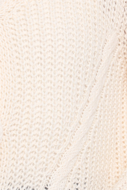 Henderson Thick Knit Cardigan Cream