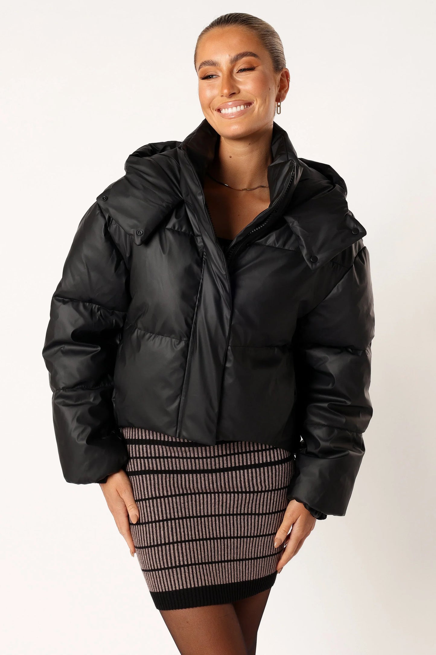 Tania Puffer Jacket Black