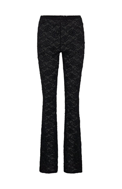 Weekend Escape Lace Pants Black