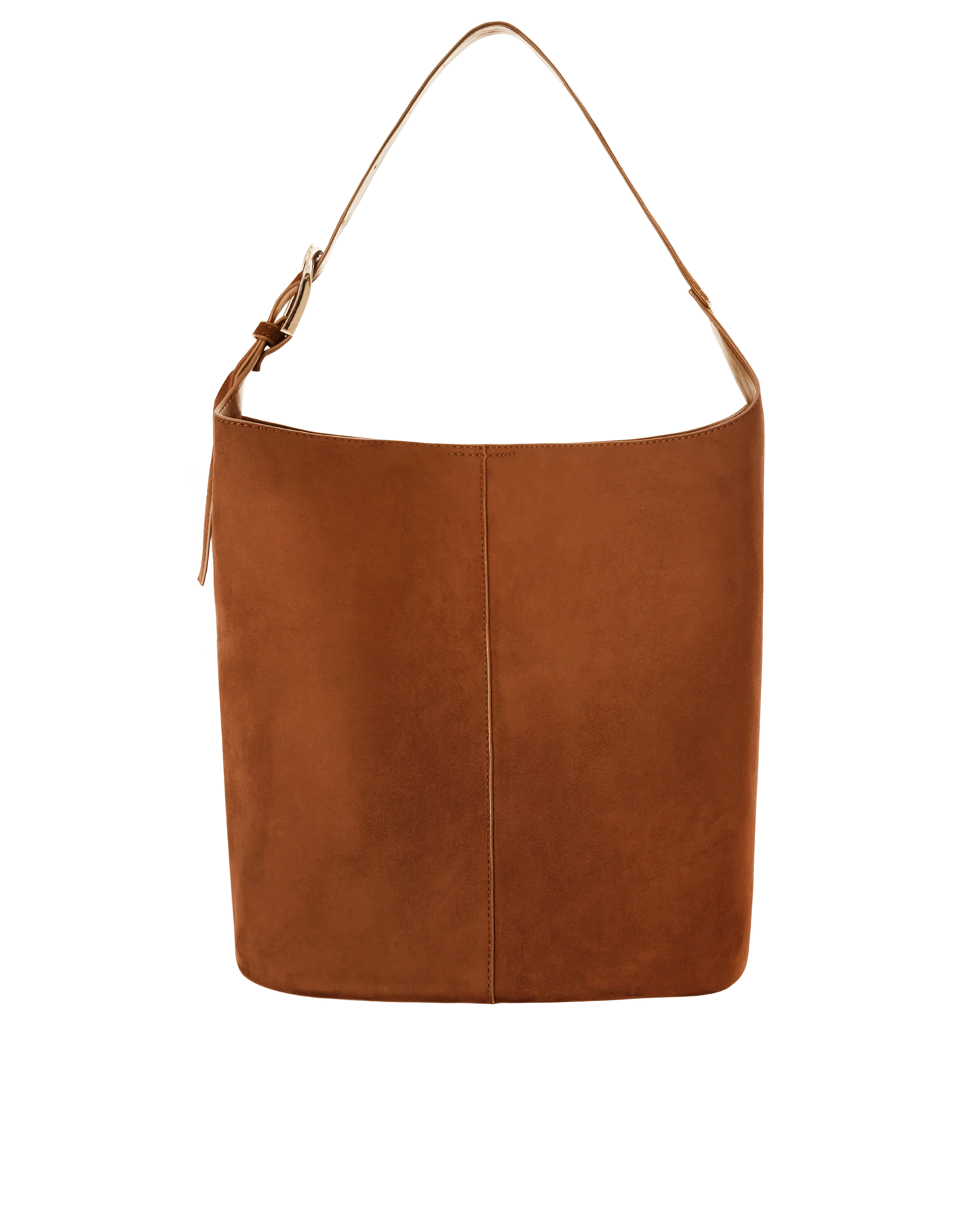 Cali Shoulder Bag Tan Suede