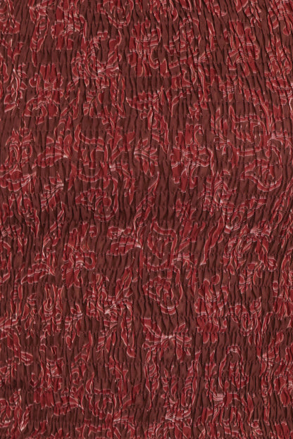 Alberta Top Burgundy Paisley