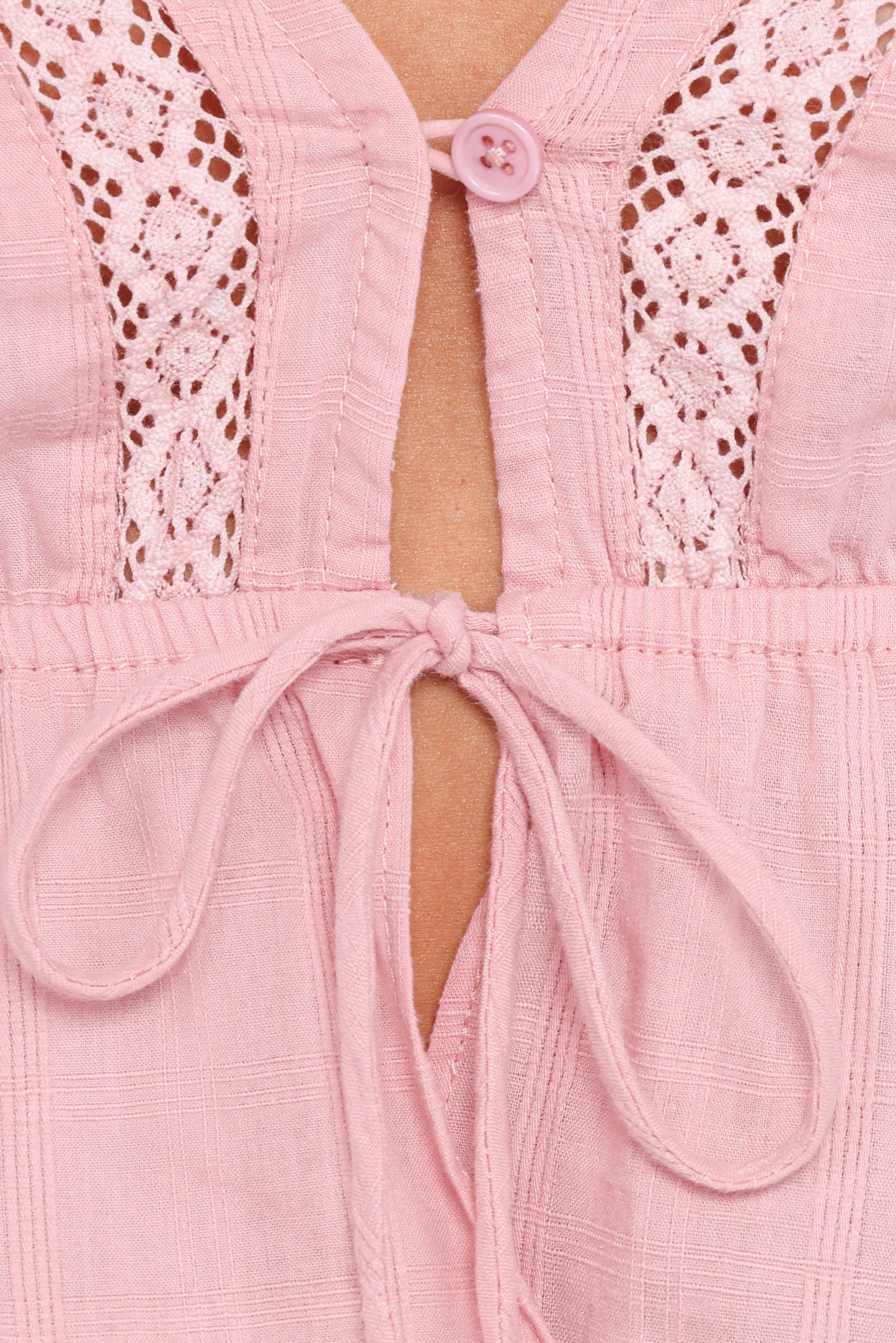 Reed Long Sleeve Top Pink