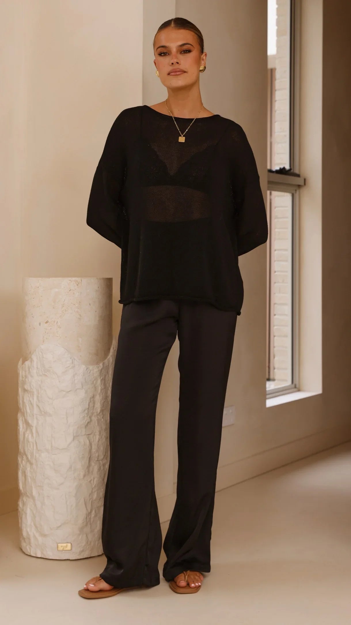 Lakoa Knit Top Black