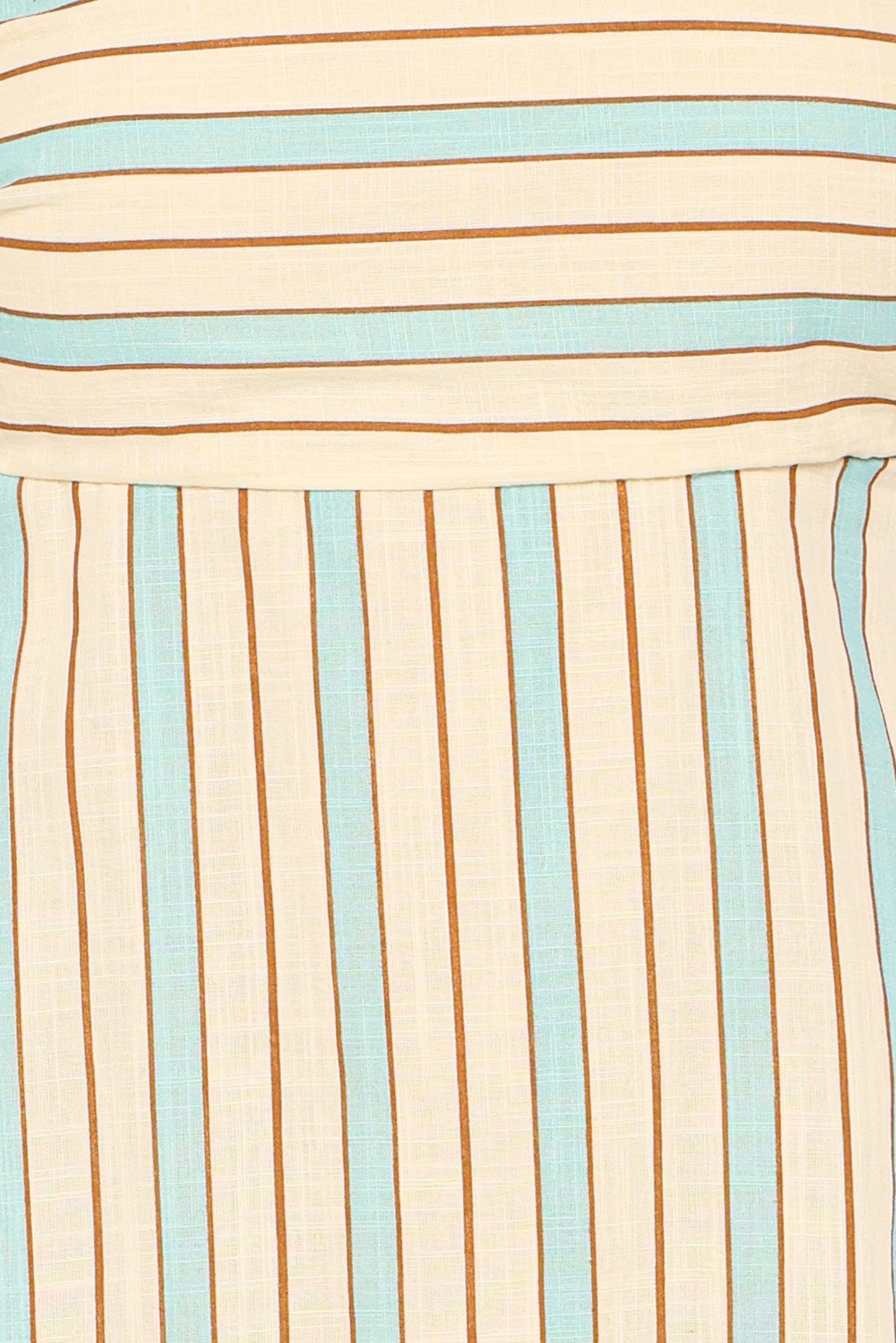 Brea Maxi Dress Green Stripe