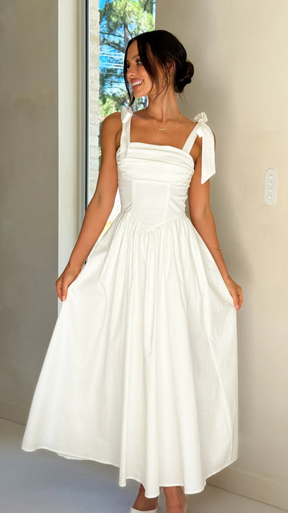 Haisley Maxi Dress White