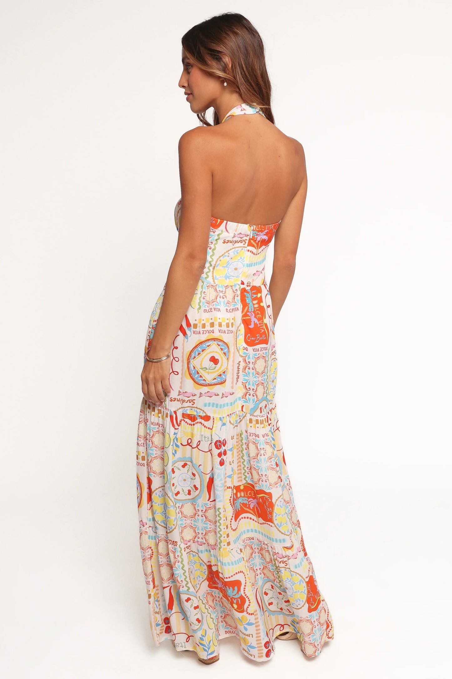 Jelena Maxi Dress Aelia Print