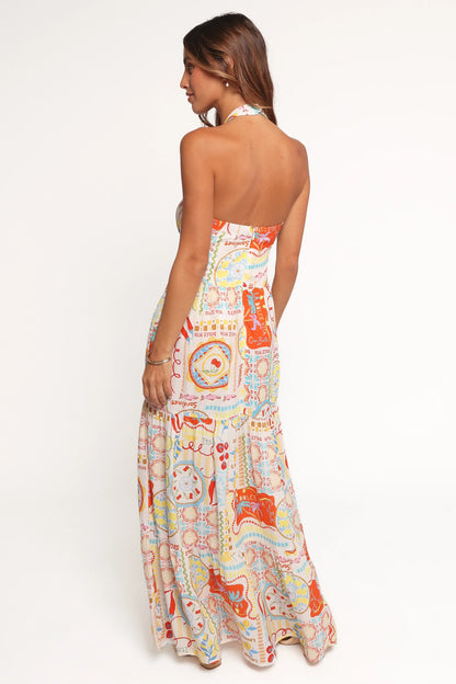 Jelena Maxi Dress Aelia Print