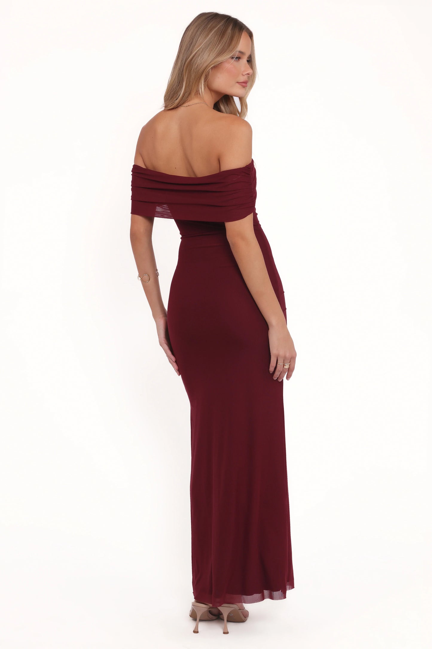 Desirae Maxi Dress Burgundy