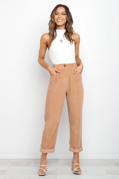 Talaren Cord Pant Beige