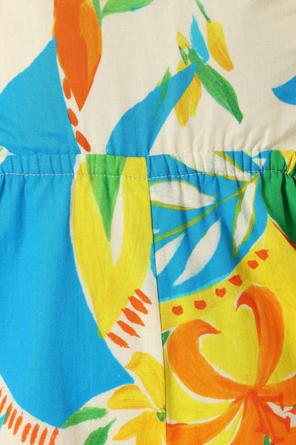 Harriet Romper Malta Print