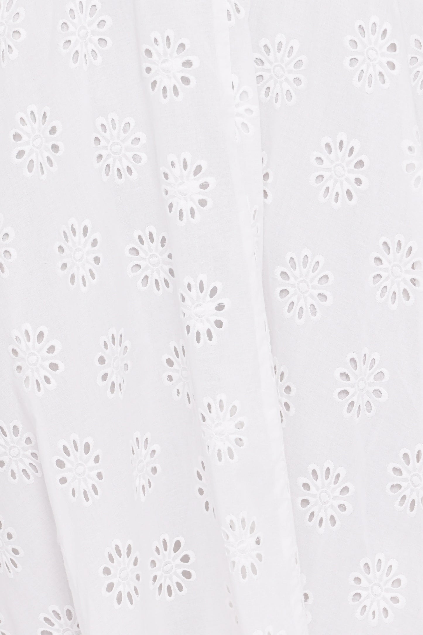 Varia Eyelet Maxi Skirt White