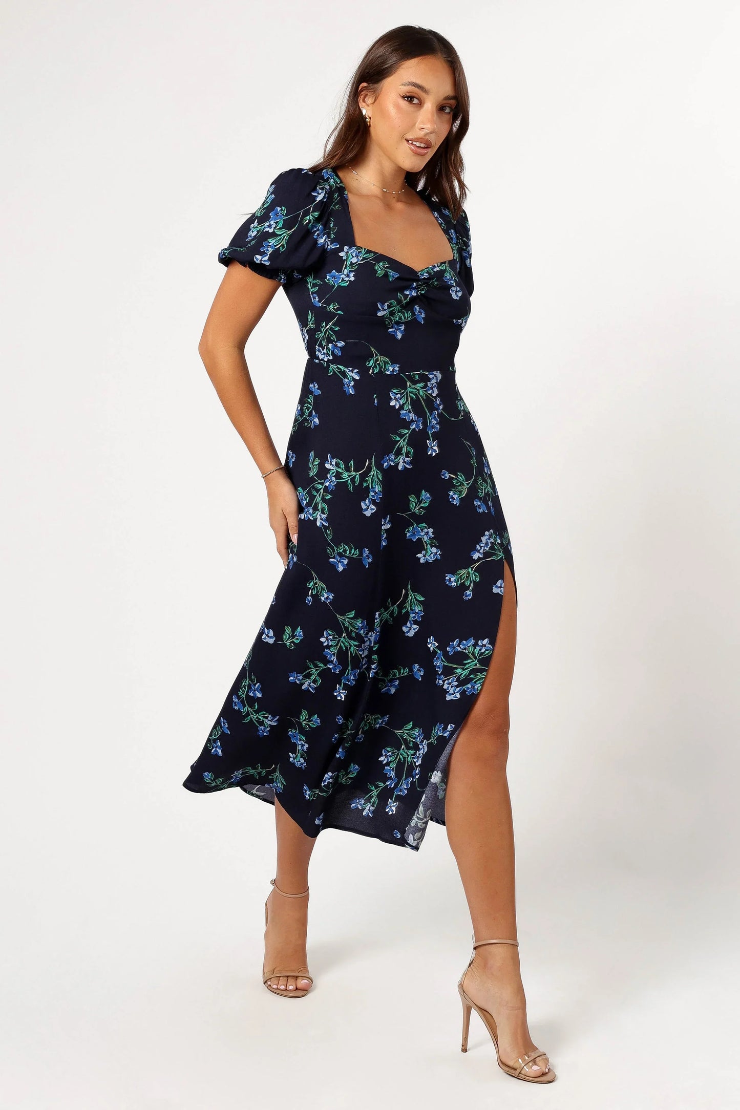 Hendrix Midi Dress Midnight Blues