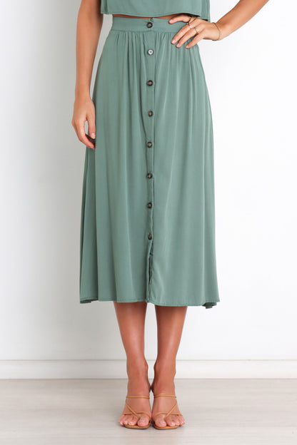 Ava Skirt Green