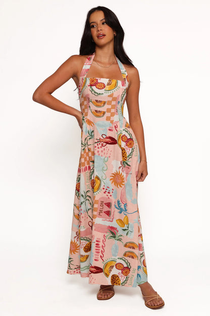 Kiera Midi Dress Summer Haze