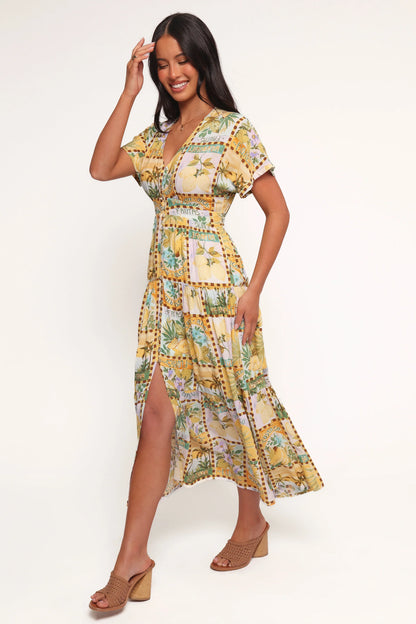 Sorrento Maxi Dress Tropical Sun