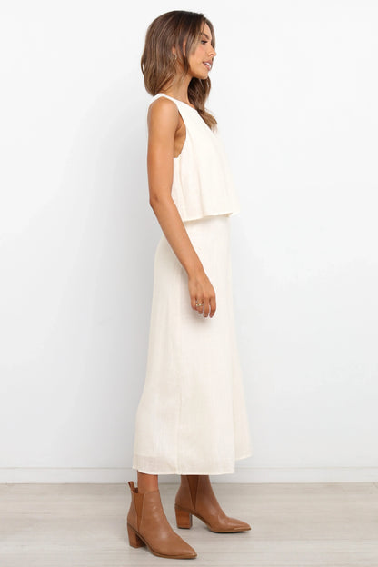 Femme Jumpsuit White