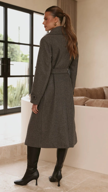 Aspen Coat Charcoal