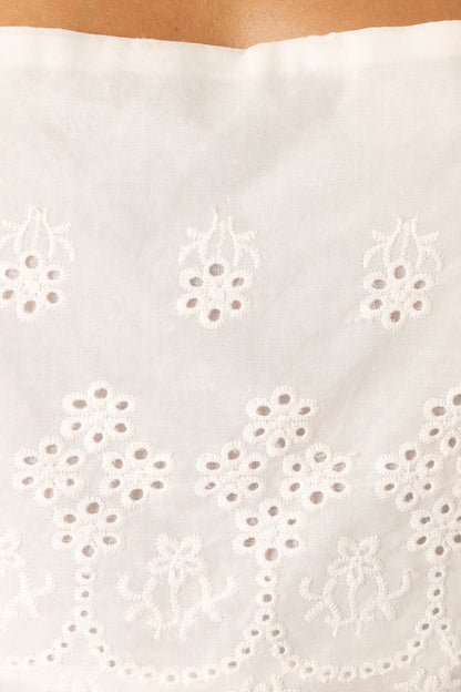Clementine Pant Set White