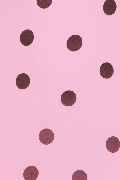 Keani Maxi Dress Pink Polka Dot