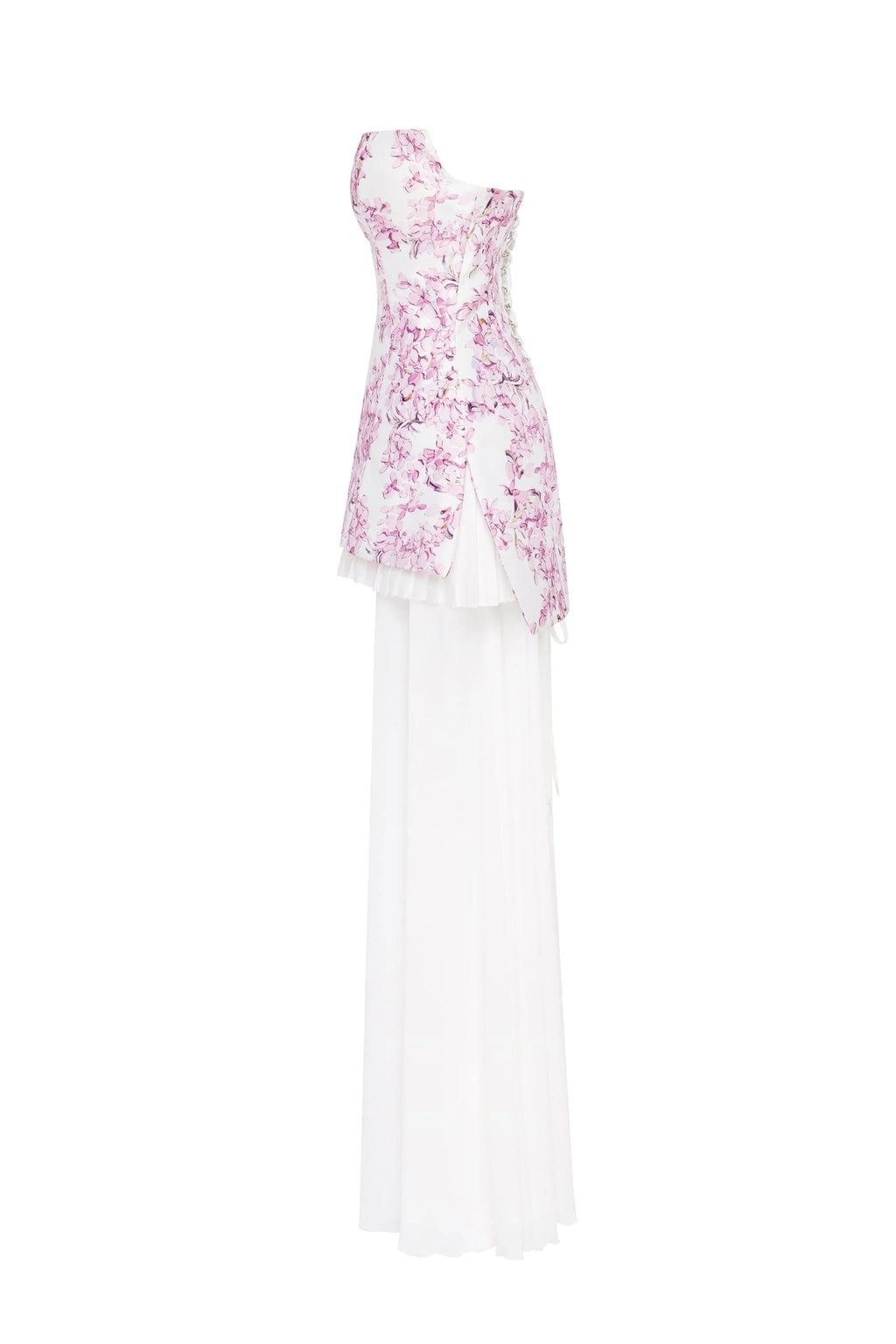 2 in 1 pink sakura mini with a detachable underskirt