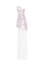 2 in 1 pink sakura mini with a detachable underskirt