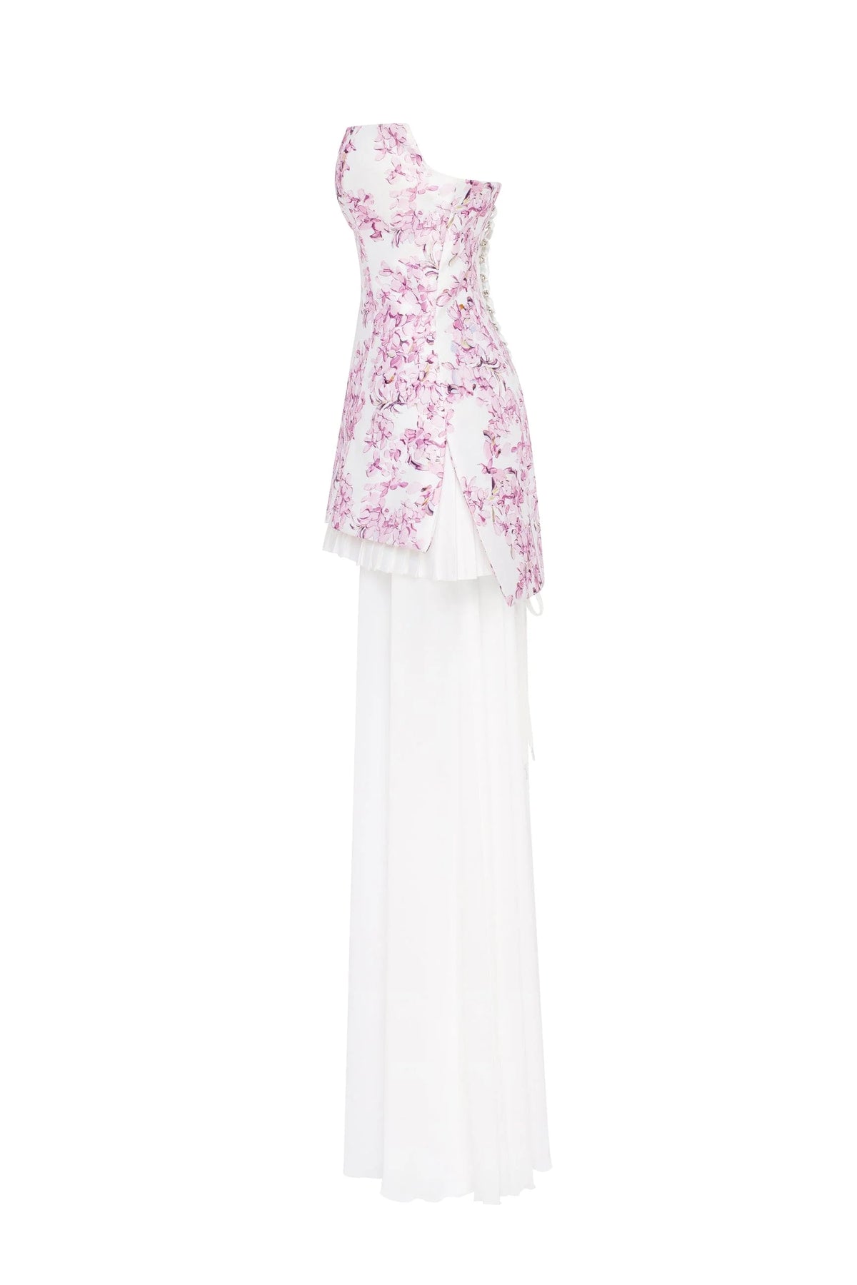 2 in 1 pink sakura mini with a detachable underskirt